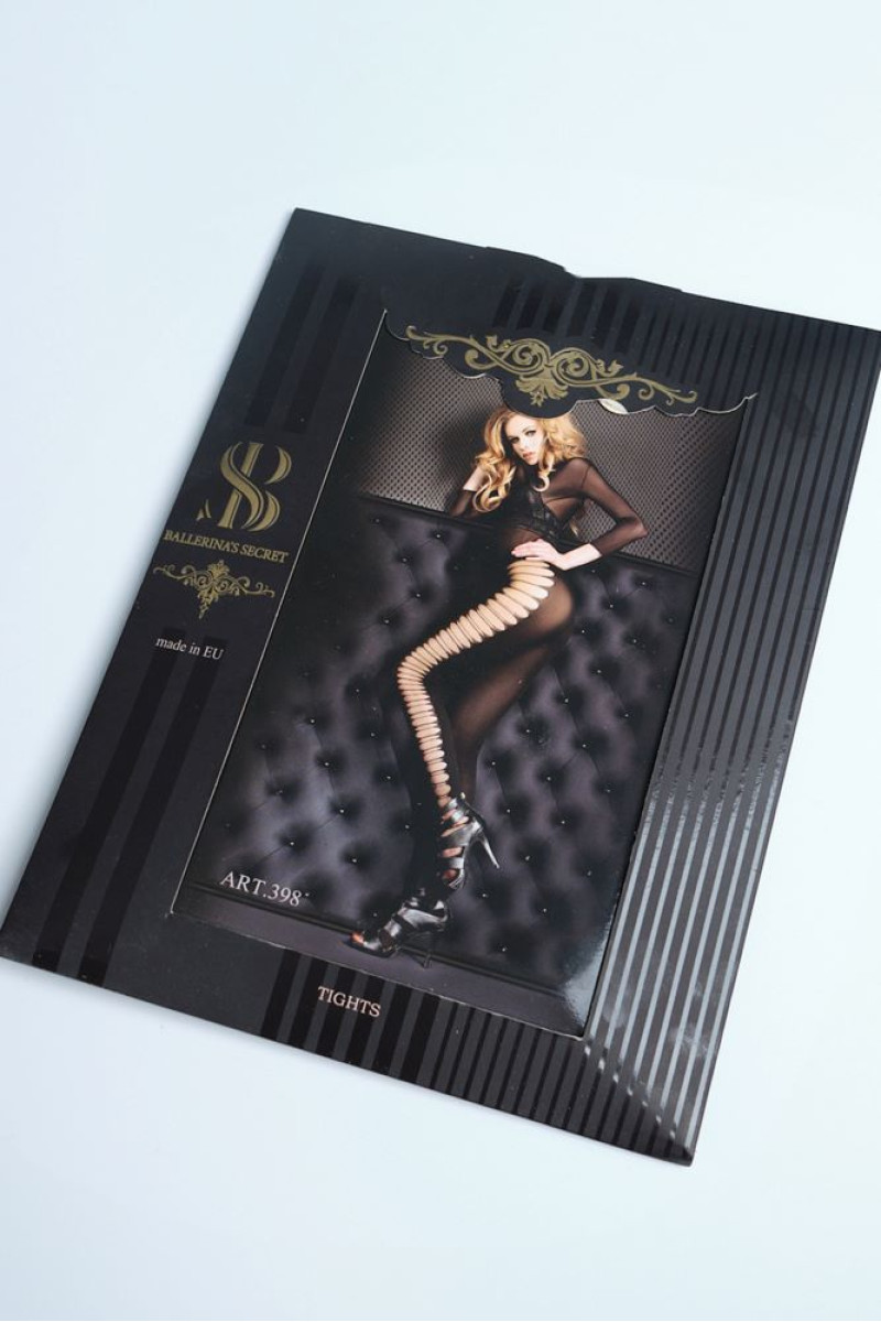 Μαύρο καλσόν με σκισίματα Μαύρο καλσόν με σκισίματα