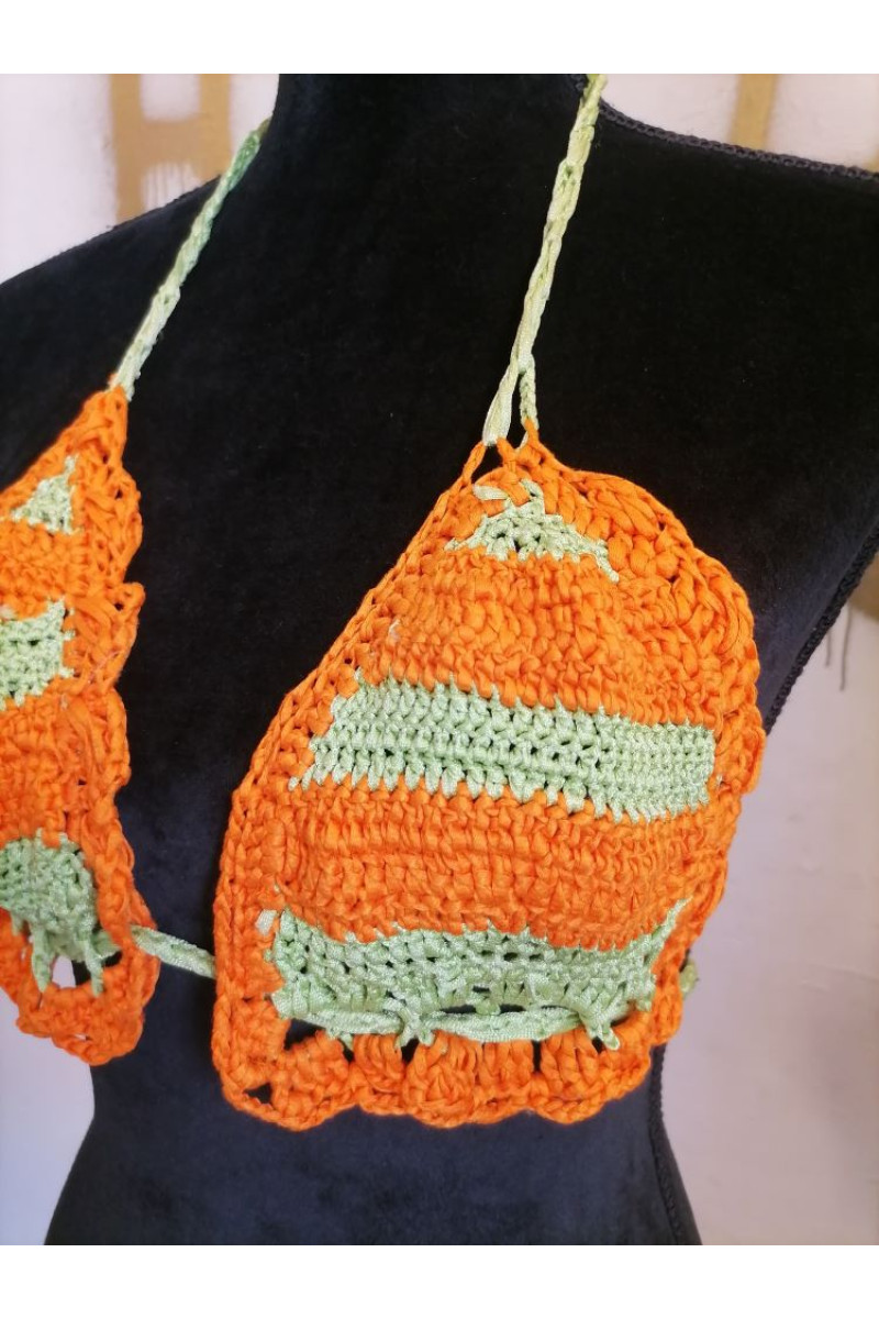 Χειροποίητο μπικίνι τοπ