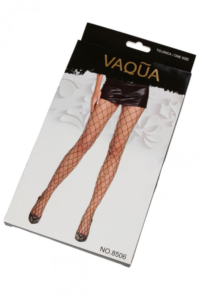 Μαύρο διχτυωτό καλσόν με στρας